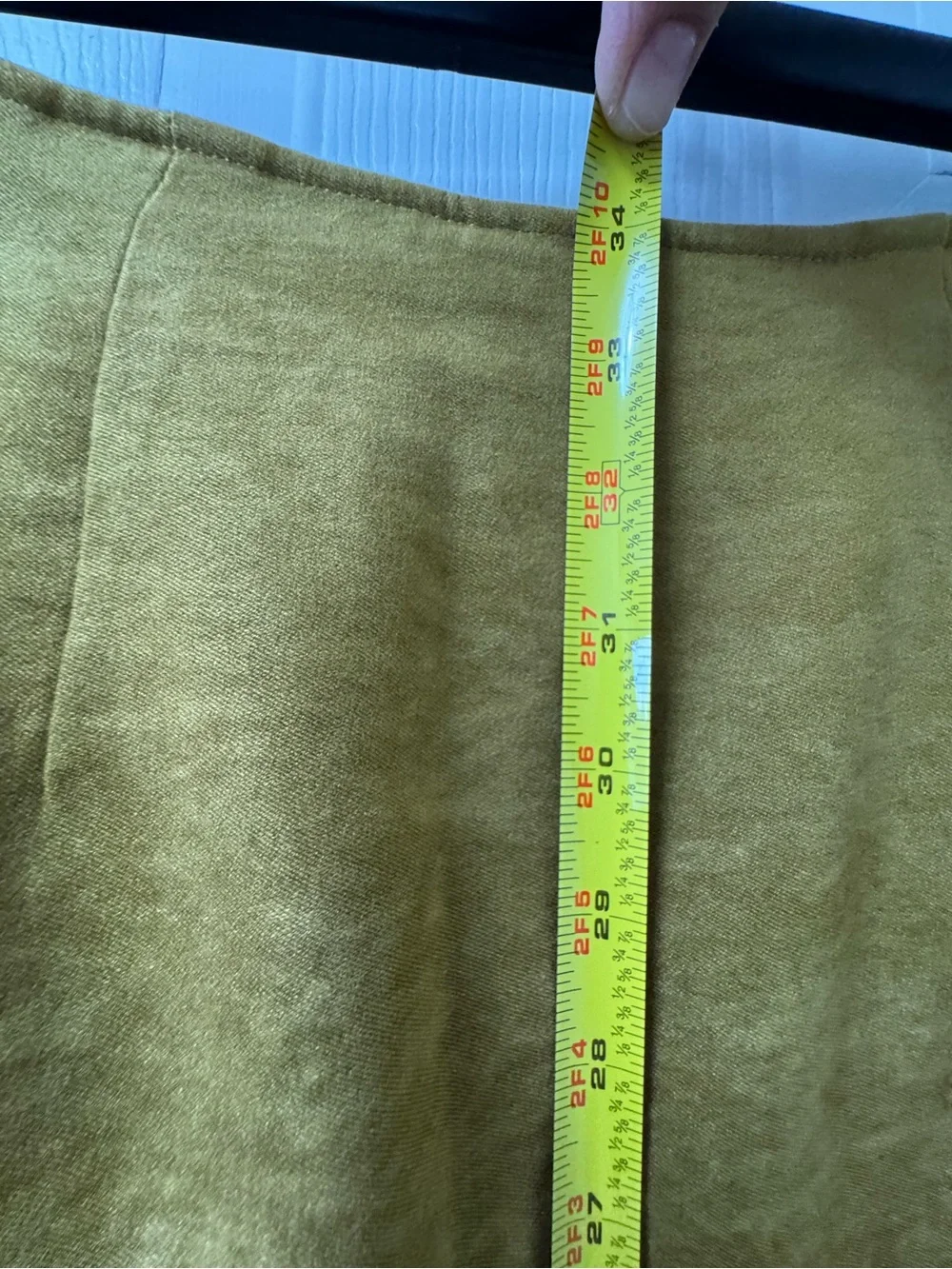 Dana b and Karen olive green  Midir Skirt